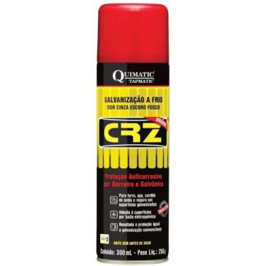 Imagem de Galvanização A Frio Em Spray Crz 300ml Quimatic - Quimatic Tapmatic