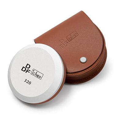 Imagem de Pedra de afiar machado DDF IohEF 180/320, amolador profissional e afiador de ferramentas, apontador de machado com bolsa portátil