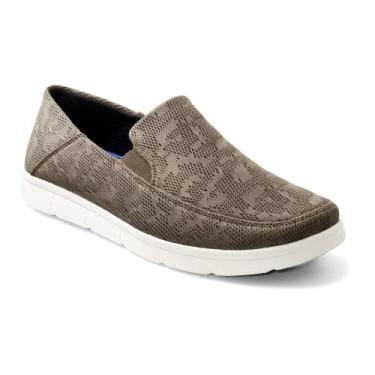 Imagem de HUK Brewster Tênis masculino sem cadarço para pesca e deck, Desempenho - Musgo, 38