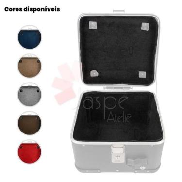 Imagem de Forração Baú Scam Alumínio Acessório Bauleto 43 Litros - Jaspe Ateliê,
