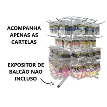 Imagem de Kit De Encartelados De Pesca Com 520 Cartelas Para Lojistas (4.820 Ite