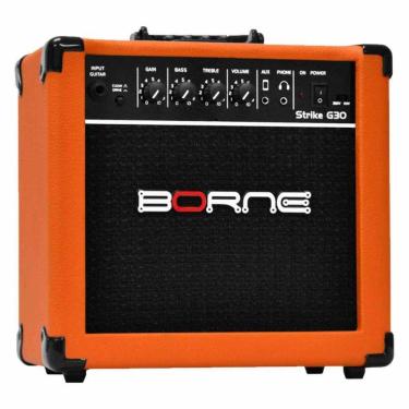Imagem de Amplificador Guitarra Borne Strike G30 Laranja
