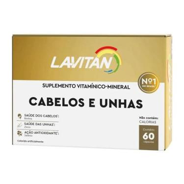 Imagem de Suplemento Alimentar Cabelos e Unhas Com 60 Cáps- Lavitan - Cimed