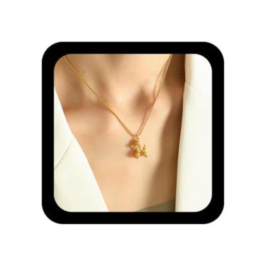 Imagem de Xduargs Bohemia Colar de balão para cães gargantilha vintage 3D para cachorros e filhotes de metal com pingente de balão para cães pequenos para mulheres (ouro), Zinco, Sem Pedra Preciosa