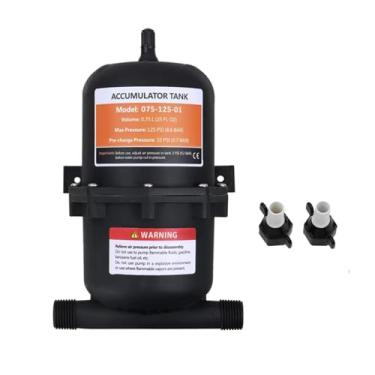 Imagem de MTSmart Tanque acumulador de trailer, tanque acumulador pré-pressurizado RV para trailer, barco, caravana, trailer de viagem, motorhome, iate, fuzileiro naval (0,75 L)
