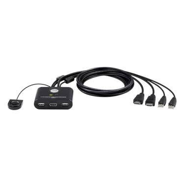 Imagem de Aten Cabo HDMI Full HD USB de 2 portas KVM