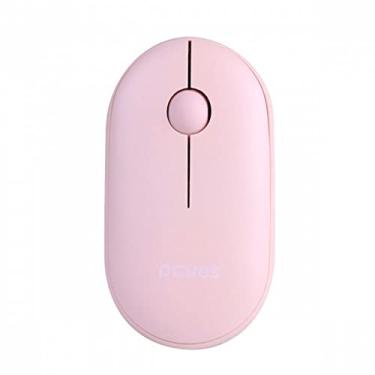 Imagem de MOUSE COLLEGE ROSE SEM FIO MULTI DEVICE CONECTA ATÉ 2 DISPOSITIVOS SILENT CLICK 1600 DPI PMCWMDSCP - ROSA – PCYES, Modelo: 108110
