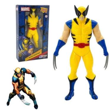 Imagem de Boneco Wolverine Marvel 22Cm Articulado X-Men Colecionar