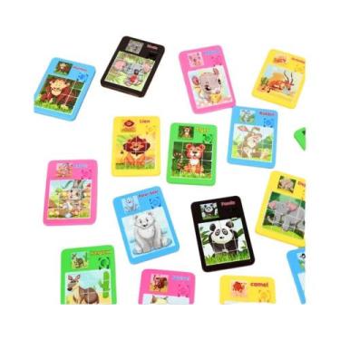 Imagem de Quebra-Cabeças Educativos De Animais Em Cartoon Para Crianças, 10-50 P