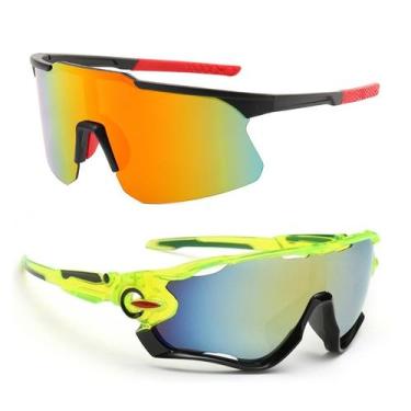 Imagem de 2 Óculos De Sol Ciclismo Corrida Vôlei Praia Proteção UV400 - PENDULAR