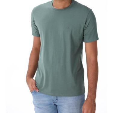 Imagem de Camiseta Básica Ogochi Masculina Lisa Tecido Premium Oficial Camisa, F