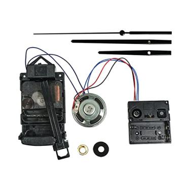 Imagem de Wswqop Mecanismo de Relógio de Pêndulo para Substituição, Mecanismo de Relógio de Pêndulo com Carrilhão, Alto-falante para Caixa de Música, Mãos estilo F