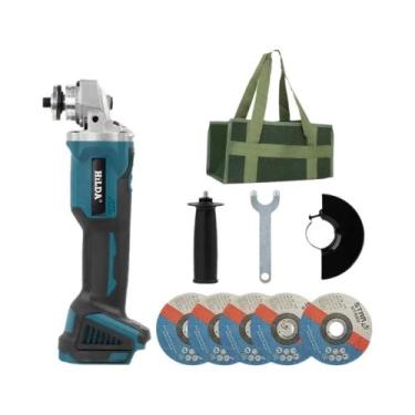 Imagem de Esmerilhadeira Angular Portátil Sem Escovas 21V Ferramentas Elétricas 