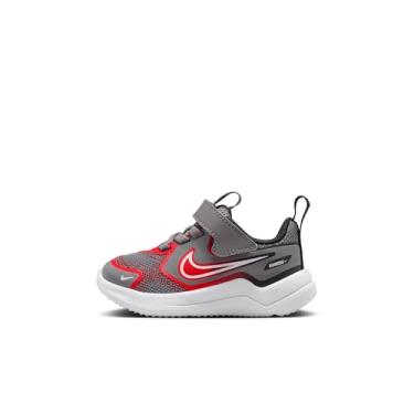 Imagem de Nike Sapatos Cosmic Runner para bebês meninos, Ponta lápis/branco-carmesim claro - preto, 10 Toddler