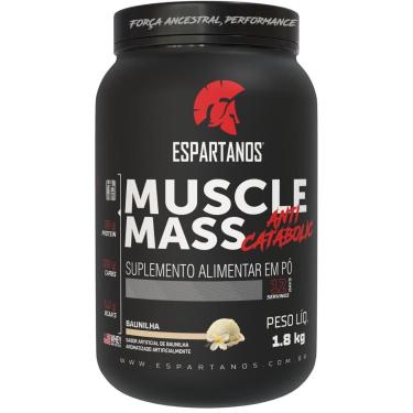 Imagem de Muscle Mass Hipercalórico 1,8kg - Espartanos-Unissex