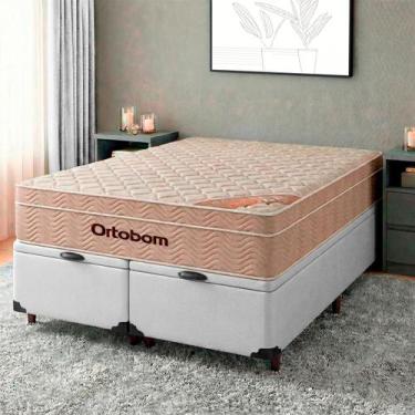 Imagem de Colchão Queen Molas Ensacadas + Bau Blindado - Airtech - Ortobom