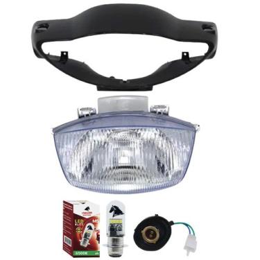 Imagem de Carenagem Farol Preta, Bloco, Lâmpada, Soquete Biz 100 98.05 - Stallio