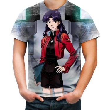 Imagem de Camiseta Camisa Misato Katsuragi Neon Genesis Evangelion 4 - Estilo Kr