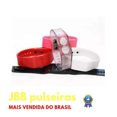 Imagem de 50 Pulseiras Quantica Magnética Infra Vermelho Jbb (Salmão)