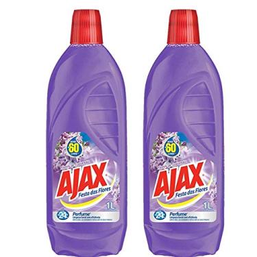 Imagem de Kit com 2 Limpador Diluível Ajax Festa das Flores Lavanda 1l Cada