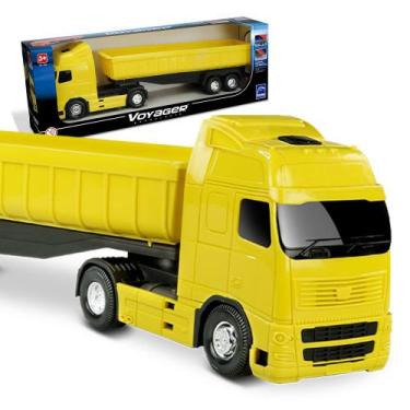 Imagem de Caminhão Voyager Caçamba Basculante 42cm - Roma Brinquedos