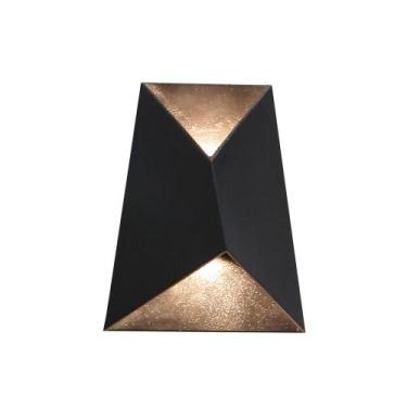 Imagem de Arandela Fold Preto Efeito Area Externa IP65 FOL1AR01PT017 - Bella Ilu