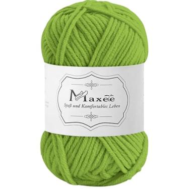 Imagem de 50 g tecido à mão, multicolorido, fio acrílico para tricô, crochê e artesanato, lã macia para iniciantes, cachecol, tricô experiente