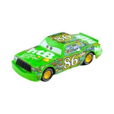 Imagem de Brinquedo Golden Lightning McQueen Disney Cars Modelo De Metal Die Cas