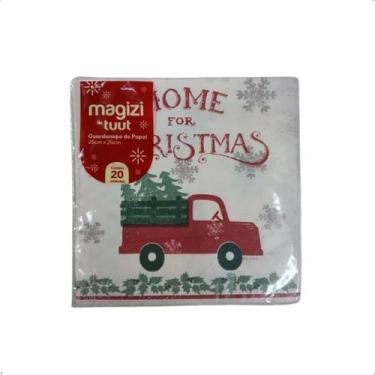 Imagem de Guardanapo De Papel C/20 Un 25x25cm Decorativo Mesa Natal - Tuut