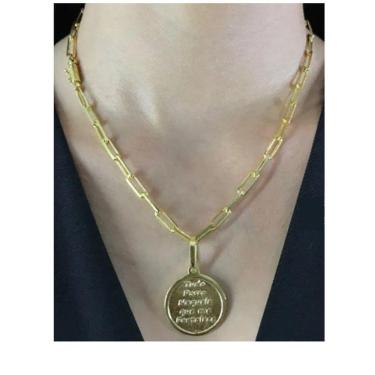 Imagem de Cordão De Quina + Pingente De Moeda Antiga Estiloso Corrente