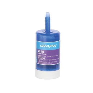 Imagem de Refil Para Filtro Purificador de Água AB 40 Rosca Cônica Acquabios
