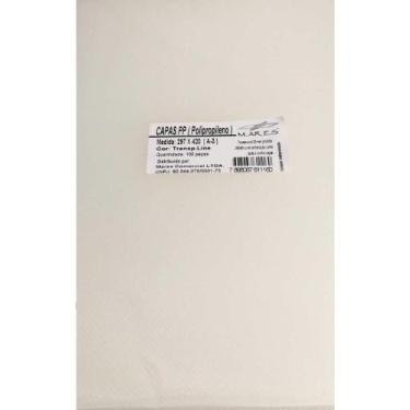 Imagem de Capa para Encadernação A3 Transparente Line (0,30) PCT com 50 - Mares