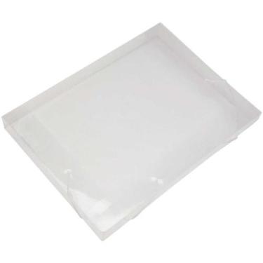 Imagem de Pasta ABA Elástica Plástica Ofício 40MM Cristal SOFT - Pacote com 10 U