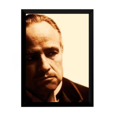 Imagem de Quadro Decorativo O Poderoso Chefão 1 Marlon Brando 42x29 - Fanarte