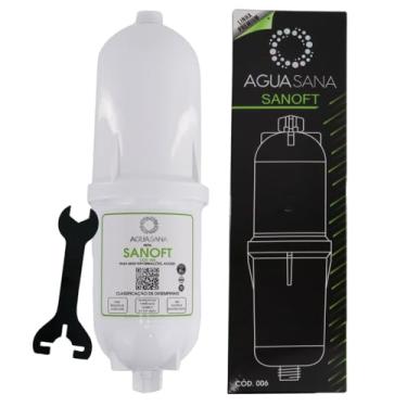 Imagem de Filtro Refil Vela Compatível Soft Purificador Everest + Chave