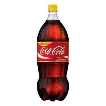 Imagem de Kit Com 6 Refrigerante Cocacola Pet 2,5lt Com Nota Fiscal - COCA COLA