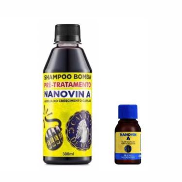 Imagem de Nanovin A Shampoo Cavalo 300ml + Óleo 30ml