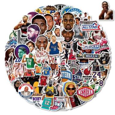 Imagem de Adesivos Kobe Bryant Basketball Durant Anime 50 unidades de PVC - yiwe