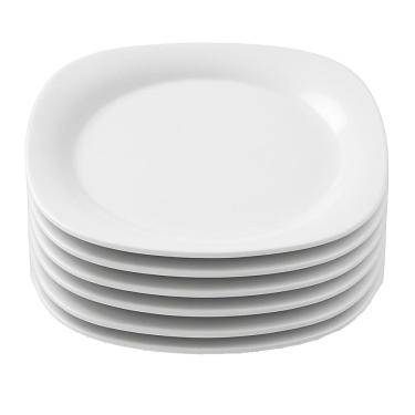 Imagem de Conjunto 6 Pratos Em Melamina Para Frutas sobremesas e Lanches 20cm