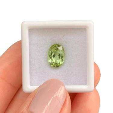 Imagem de Turmalina Verde Amarelada Oval 2,56ct - ENE2ESE