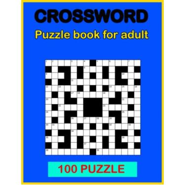 Imagem de Crossword puzzle book: Book for adult 100 puzzle