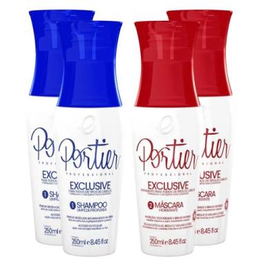 Imagem de Kit C/2 Progressiva Portier Exclusive Professional 250ml Original!
