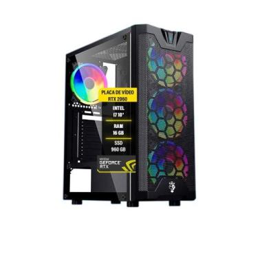 Imagem de Pc Gamer Intel Core I7 7 Rtx 305016Gb Ram Ssd 1Tb - Amorim Shop