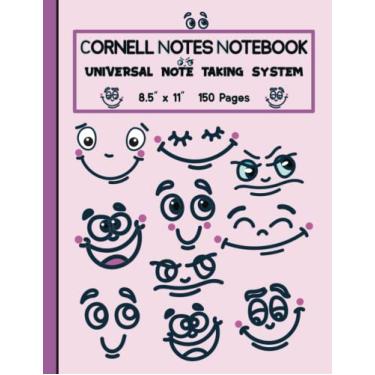 Imagem de Cornell Notes Notebook Universal Note Taking System: Cornell Note Notebook For Students At School And University. College Ruled Lines, Index And ... Gift For Returning To School or University