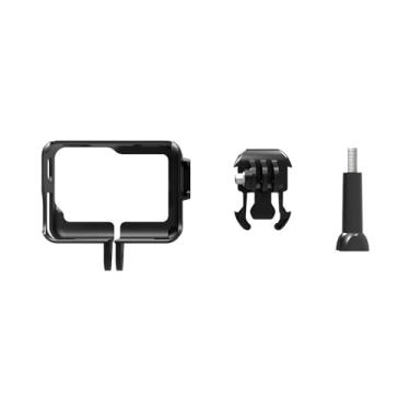 Imagem de CHICHIYANG Moldura de câmera de plástico gaiola protetora para câmera com várias interfaces externas de montagem adequada para Insta360 Ace