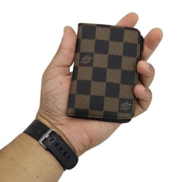 Imagem de Carteira Masculina Slim Porta-Cartão, Cnh - Sem marca, Carteira, L pre