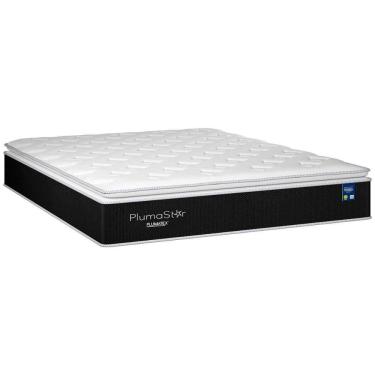 Imagem de Colchão Queen Molas Ensacadas Plumastar Pillow Pocket (158x198x33) - Plumatex
