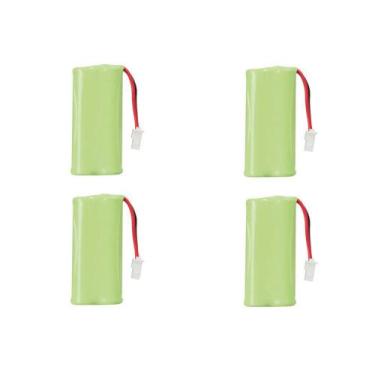 Imagem de Kit 4 Pilhas Recarregavel Telefone Ts 40 Id Ts40C Intelbras