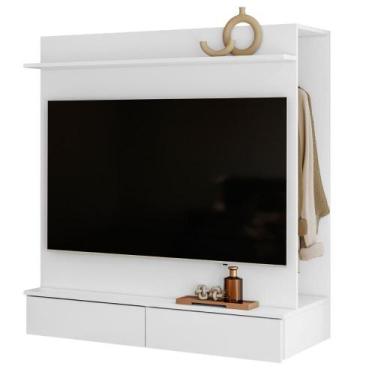 Imagem de Closet com Painel Wave 108cm 2 Gavetas e Cabideiro - ALBATROZ MOVEIS, 