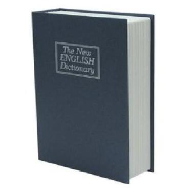 Imagem de Cofre Camuflado Forma De Livro Dicionário Com Chave - MINYMIX